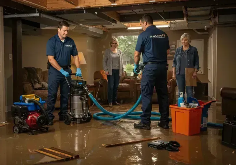 Basement Water Extraction and Removal Techniques process in Huntertown, IN